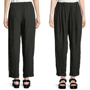 URBAN ZEN Italy Wide-Leg Pinstripe Viscose Pull-on Pants Size Large